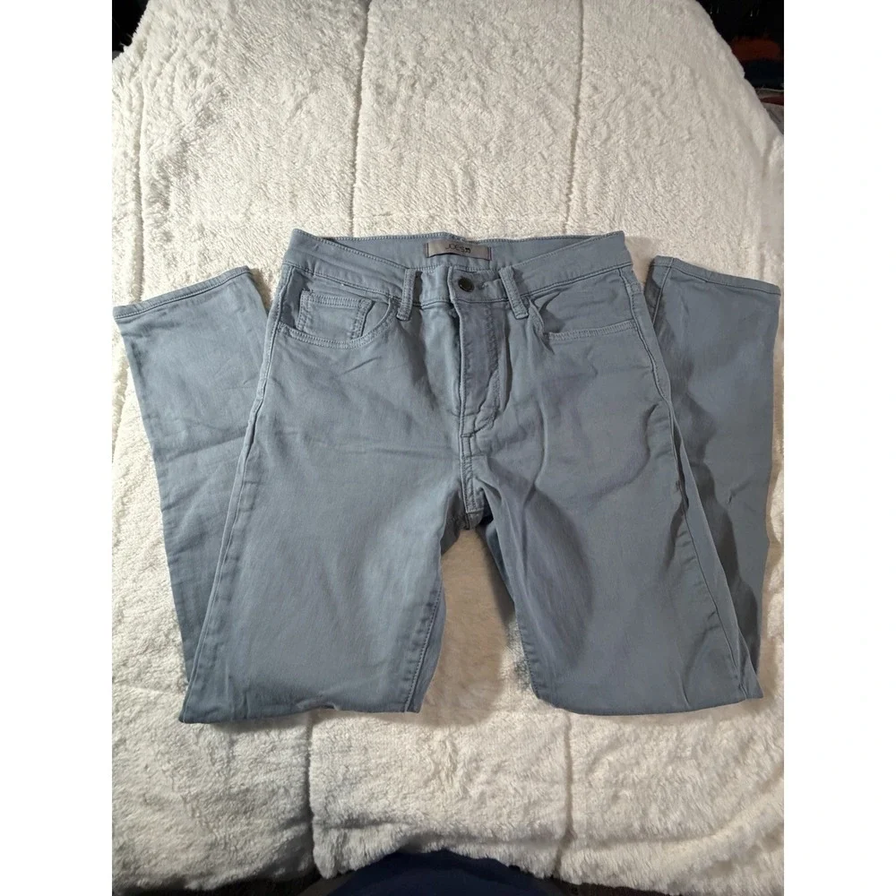 JOE'S JEANS PANTS Size 30x 26 Slim Fit Teal Blue Stretch